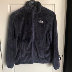 North Face women’s fleece zip up jacket large